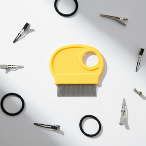 Peine para Piojos de Acero ANMEISHU con Dientes Finos y Lupa para Perros, Gatos y Humanos - Herramienta de Aseo para Mascotas de Uso Doméstico - Product Image 1