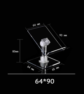 Soportes de teléfono móvil ajustables Soporte de teléfono celular de iPad transparente Soporte de acrílico para oficina en casa - Product Image 6