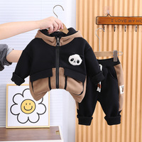 Winter Hoodie 2 Pieces Set 3 Year Old Baby Clothes for Boys Wholesale