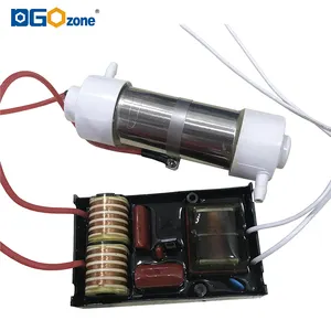 DGOzone-generador de ozono de 1000 mg, 1g, cámara de reacción de ozono, tubo de cuarzo, purificador de agua de ozono