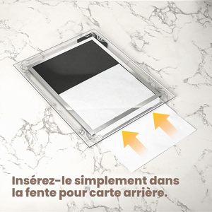 Cadres photo en verre 4x6 et 5x7 en gros, vente chaude, design simple et élégant, pour afficher des photos horizontales ou verticales sur table - Product Image 3