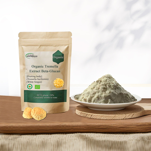 Extracto orgánico natural Tremella Fuciformis Beta-Glucan 30% polvo de extracto de hongo <span class=keywords><strong>blanco</strong></span> de alta calidad para alimentos - Product Image 1