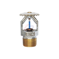 Pour 199 NFPA 13 K8.0 Arroseur vertical à réponse rapide avec conception flexible, caractéristiques de protection incendie durables et recyclables