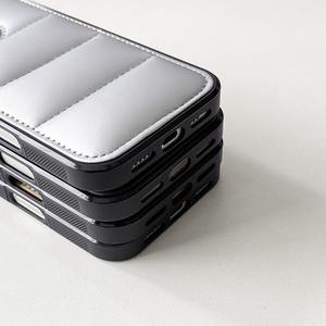 <span class=keywords><strong>Cover</strong></span> per Telefono Stile Piumino Macaron Adatta per iPhone 17 Pro Max, Custodia Protettiva Antiurto per Coppie - Product Image 5