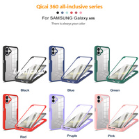Lichicase clair conception antichoc Double face 360 étui de Protection complet pour Samsung A06 A16 A35 couverture