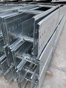 Canaux de câbles trapézoïdaux en acier inoxydable 304 ignifuges pour l'extérieur, capacité de 75 câbles, charge de 200 kg pour les passages incendie - Product Image 5