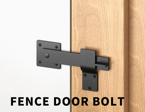 Chiusure per Porte a 360 Gradi in Ferro Massiccio, Facile Installazione, Bulloni di Bloccaggio Resistenti per Sicurezza di Cancelli e Finestre - Product Image 1