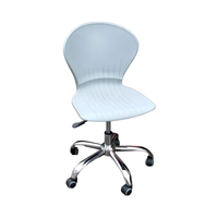 Chaise simple bureau mobilier primaire élémentaire fauteuil en plastique hauteur réglable bureau chaise en plastique acier