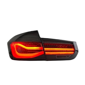Conjunto de Luces Traseras LED Modelo F35 Modificado para Serie 3 F30 12-18, 12-24V, Lente Roja, Direccional Secuencial, Nuevo/Usado, F30 Tail - Product Image 2