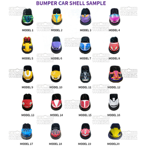 Coches de Choque de Fibra de Vidrio para Niños, de Interior/Exterior, Marca <span class=keywords><strong>Kidzone</strong></span>, el Más Vendido en China, Atracción de Diversión para Niños Pequeños - Product Image 4