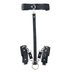 Prodotti per Adulti: Manette in Pelle Sexy per Bondage, Accessori SM, Giocattoli Erotici Femminili, Manette per Spanking, Vendita all'Ingrosso - Product Image 5