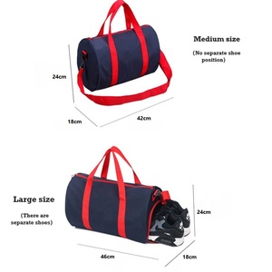 Sac de voyage en cuir imperméable pour homme et femme, sac de sport, sac de gym, sac fourre-tout, avec séparation sec/humide. - Product Image 2