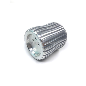 Layanan mesin CNC kopling fleksibel aluminium kustomisasi untuk Motor Stepper dan sekrup bola kopling poros paduan aluminium - Product Image 6