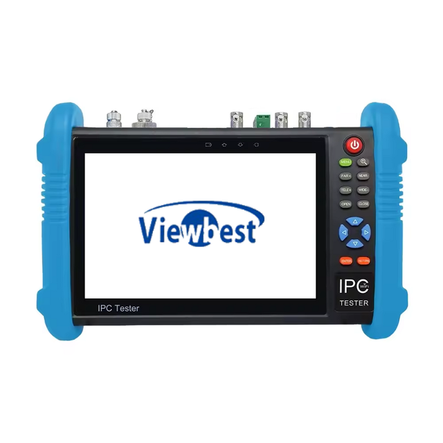 Viewbest 4K Security Camera Accessories Metal 8MP RJ45 Network Cable IPC Tester Pro 7-inch Screen Home & Business Project