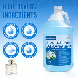 Aceite de Masaje Corporal de Aromaterapia de Lujo <span class=keywords><strong>para</strong></span> Spa, Salón de Uñas y Clínica, <span class=keywords><strong>para</strong></span> Relajación y Alivio del Estrés con Ingredientes Naturales - Product Image 2