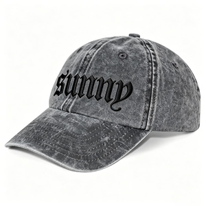 Casquette de baseball non structurée en coton 100% avec logo personnalisé brodé, visière incurvée de haute qualité HBA55, casquette simple - Product Image 3