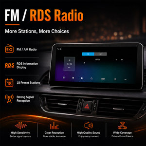 Lecteur multimédia automobile Linux 12,3 pouces, écran HD 1920*720 <span class=keywords><strong>avec</strong></span> CarPlay sans fil, Android Auto, radio FM AM RDS, autoradio Linux - Product Image 4