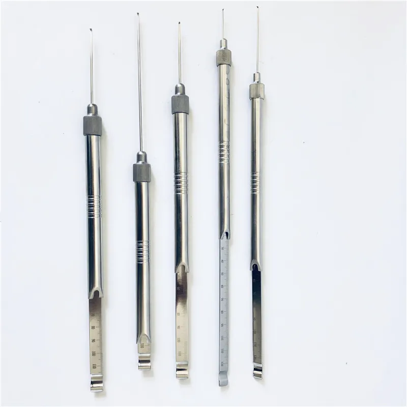 Implante de titanio para uso veterinario, medidor de profundidad ósea para cirugía, en venta