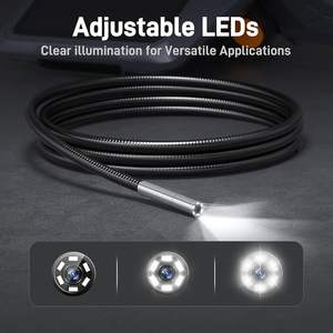 Endoscopio Industrial con Pantalla IPS de 6.0 Pulgadas, Cámara de Inspección Automotriz HD 1080p - Product Image 5