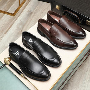 Nueva llegada <span class=keywords><strong>de</strong></span> los hombres <span class=keywords><strong>de</strong></span> negocios zapatos <span class=keywords><strong>de</strong></span> cuero slip on Tiptoe Zapatos <span class=keywords><strong>de</strong></span> vestir al por mayor - Product Image 3