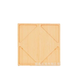 <b>Wooden</b> Divided Cutting Board Rectangle Multifunction Kitchen Tray For Vegetable Fruit Sorting Chopping <b>Blocks</b> - Product Image 5