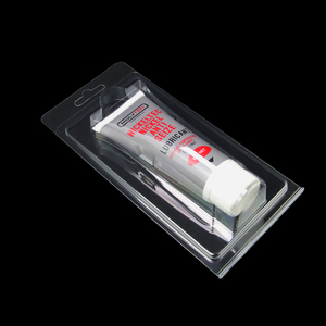 Emballage en blister transparent personnalisé avec logo, plateau en plastique à clapet, matériaux recyclés, boîte en plastique pliable pour cadeau XF-0759 - Product Image 5