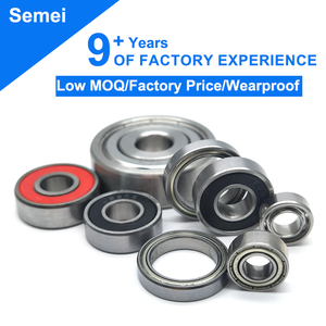 Bearing Bola Alur Dalam Motor Rendah Kebisingan Seri MR ZZ 2RS Z3 Tingkat Getaran Mengurangi Kebisingan pada Peralatan Rumah Tangga dan Peralatan Kantor - Product Image 1