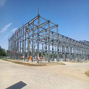 Diseño de Almacén Pequeño con Entrepiso, Estructura Metálica de Acero Inoxidable para Construcción de Almacenes - Product Image 4