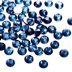 Strass en verre à dos plat Oleeya Crystal AB colorés non thermocollants, diamants pour ongles, pour décorations DIY SS3-SS50 - Product Image 4