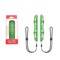 1 paire de sangles de poignet transparentes pour manettes Joy-Con de Switch et Switch OLED, accessoires de remplacement pour lanières Joy-Con