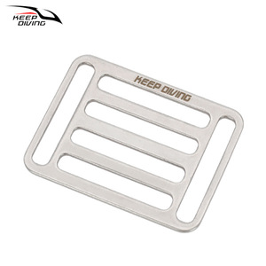 KEEP DIVING Boucle de positionnement rectangulaire latérale technique en acier inoxydable 316 pour plongée, fixation dorsale pour sangle de plongée, équipement BCD SSA - Product Image 6