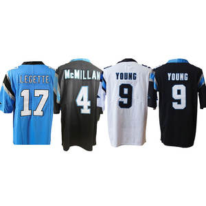 2025 baru dijahit Jersey sepak bola Amerika Carolina 4 McMillan 9 Bryce muda 17 lesette grosir kustom Jersey gaya tim AS - Product Image 2