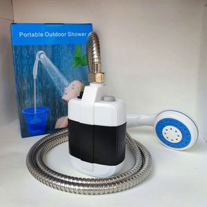 Pompe de douche portable rechargeable pour le camping, les voyages, la randonnée et les activités de plein air - Product Image 3