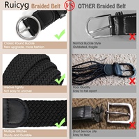 Ceinture en nylon faisant des ceintures élastiques réglables pour femmes