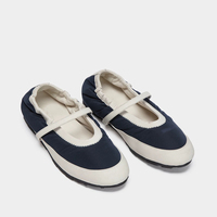 Nouvelles baskets de ballet tendance pour femme, style rétro, légères, respirantes, à lacets et nœud, collection été 2026