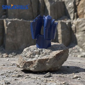 Punte da Roccia 3 1/2\" Parti di Macchinari Minerari di Alta Qualità Punta a Trascinamento in Carburo con Flusso d'Aria - Product Image 4