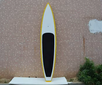 Planche à pagaie de course en carbone personnalisée de haute qualité avec logo de planche de surf de couleur de pulvérisation pour les sports nautiques
