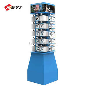Expositor Giratorio de 4 Lados para Fundas de Celulares, Soporte para Exhibición de <span class=keywords><strong>Accesorios</strong></span> de Telefonía Móvil Personalizado de Fábrica - Product Image 5