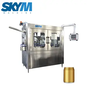 SKYM Automatic Carbonated Beverage Can Filling Production Line Energy Drink Filling Machine