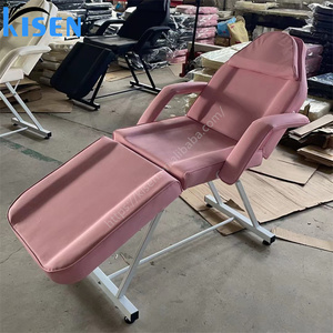 KISEN Lit de massage facial de luxe moderne, personnalisable, avec pieds réglables, pliable, structure en fer, multifonctionnel, pour salon de beauté - Product Image 3