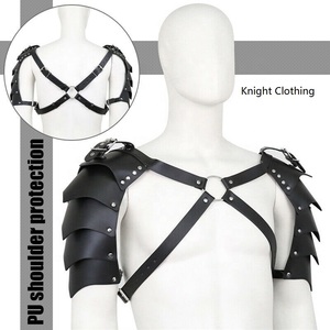 Arneses de Cuero PU para Hombro, Estilo Gótico Vintage, Accesorios de Cosplay de Armadura Medieval para Guerreros y Caballeros, Juguetes Sexuales - Product Image 3