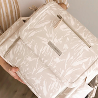 Grand sac de voyage pour bébé de luxe imperméable et de haute qualité personnalisé sac à dos à couches avec matelas à langer