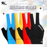 Guante de Billar CRICAL de 3 Dedos, Guantes de Snooker Elásticos e Impermeables, Accesorios de Entrenamiento Deportivo Unisex