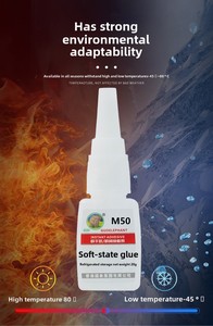 SL169 GUO ELEPHANT M50 Colle Instantanée 20g pour Réparation de Chaussures - Pour Fixer les Semelles, les Talons et les Bottes en Cuir 20G - Product Image 4