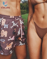 Trajes de Baño Personalizados para Hombre, Shorts de Playa de Secado Rápido con Bolsillo, Shorts de Poliéster para Surf y Natación