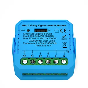 Nhà Máy 5A tuya ZigBee + RF Rèm mô-đun Rèm chuyển đổi con lăn màn trập không dây từ xa Wifi Rèm mô-đun chuyển đổi