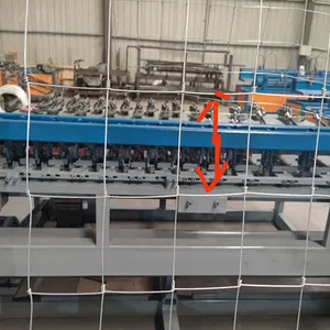 haodi Hinge Joint Knot Field Fence Mesh Woven Machines For Animals Field Fence Machine Suppliers