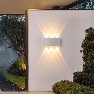 Simple moderne cour jardin balcon atmosphère lampe décorative IP65 extérieur étanche applique murale - Product Image 3