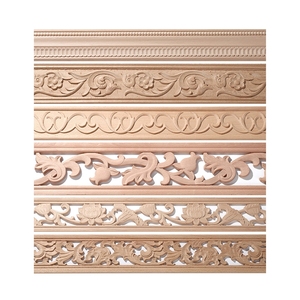 Architrave แผงรอบ<span class=keywords><strong>ผนัง</strong></span>ฐานเป็นมิตรกับสิ่งแวดล้อมดอกไม้รูปร่างแกะสลักไม้ปั้น<span class=keywords><strong>ผนัง</strong></span>แขวนตกแต่ง - Product Image 2