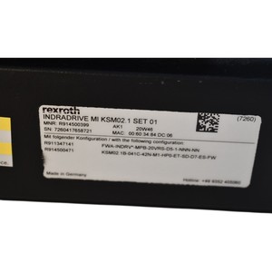 Plc R914500471 R914500399 Ksm Motor Integrated Drive Motor, <strong>Indr</strong> for Warranty Product - Product Image 2